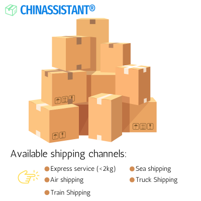 Available shipping service channels sea shipping air shipping UPS
