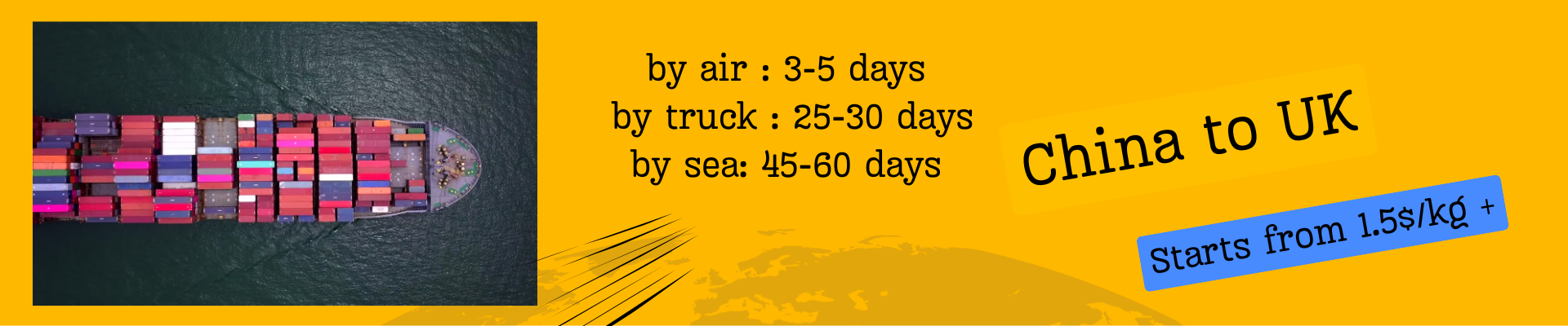 China UK Shipping Service