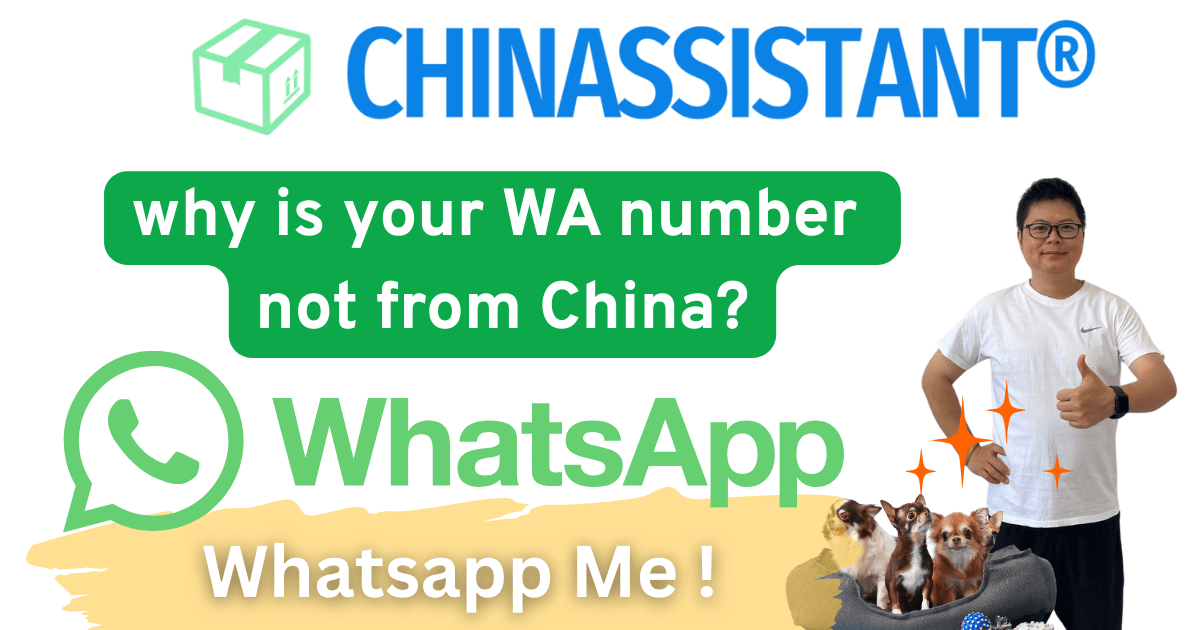 why chinassistant not use China Whatsapp number FAQ
